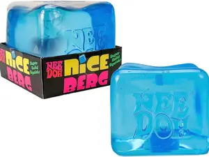 Schylling NeeDoh Nice Ice Baby - Sensory Squeeze Toy - Super Solid Squish - 1.25" Wide - Color May Vary (Pack of 1)