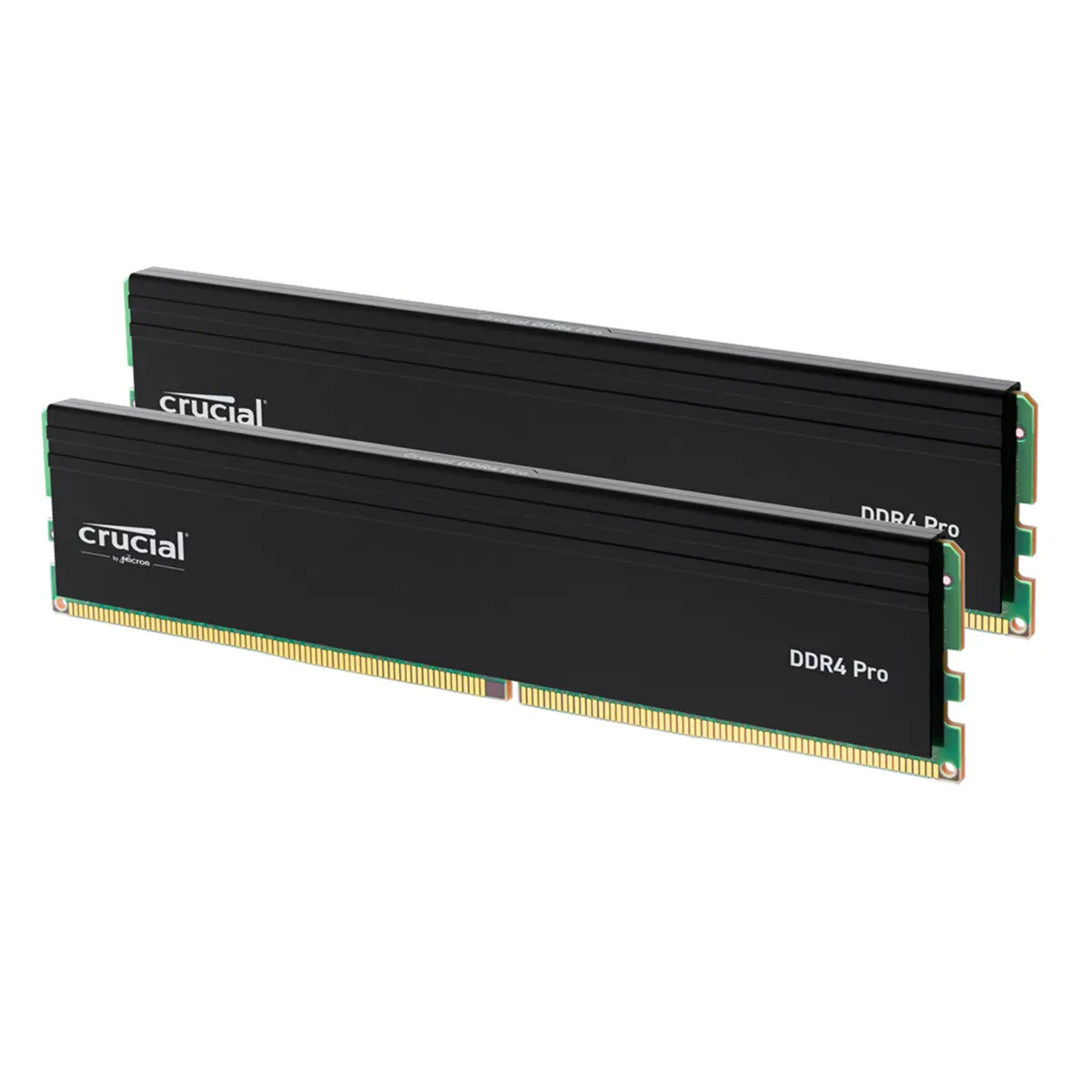 Crucial Pro DDR4 Desktop Memory Module, 64GB (2x32GB) 3200MHz CL22 UDIMM, High-Speed for DDR4 Systems & Gamers/Editors, Memory Boost with Standard Layout