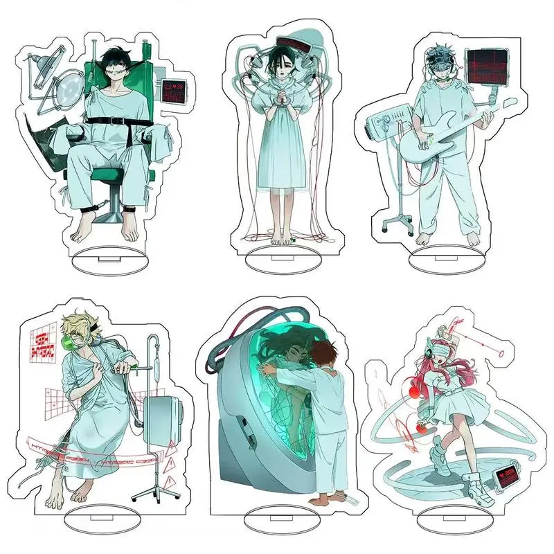 Alien Stage Anime Merch Acrylic Standee - Collectible Figure Decor, Figurines for Collectors, Action Figure Display, Creative Campus Decor, Fan Gift Ready, Suitable for 12+ Years Old