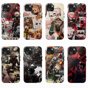 8 vers Katsushi Bakugo Tough Phone Case, My Hero Academia Case Cover with Phone 17 Promax & More