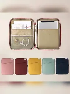 Korean Style Shockproof Laptop Bag, 10-11 Inch iPad Case, 13-13.9 Inch Macbook Sleeve, Lightweight Anti-Drop, Pure Color Design, Lightweight Laptop Backpack, Work Laptop Bag
