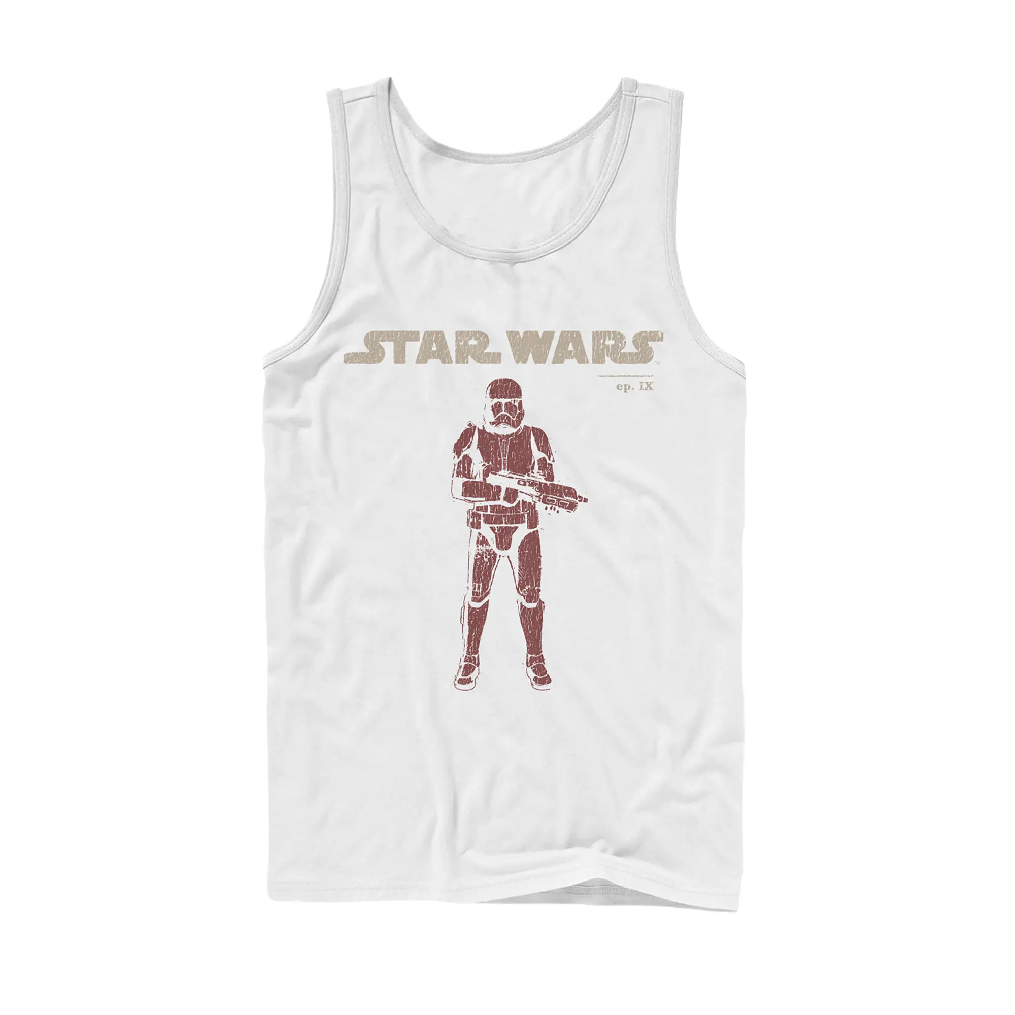 Men's Star Wars: The Rise of Skywalker Retro Sith Trooper Graphic Tank Top, Casual Stylish Menswear, Tank Top Casual