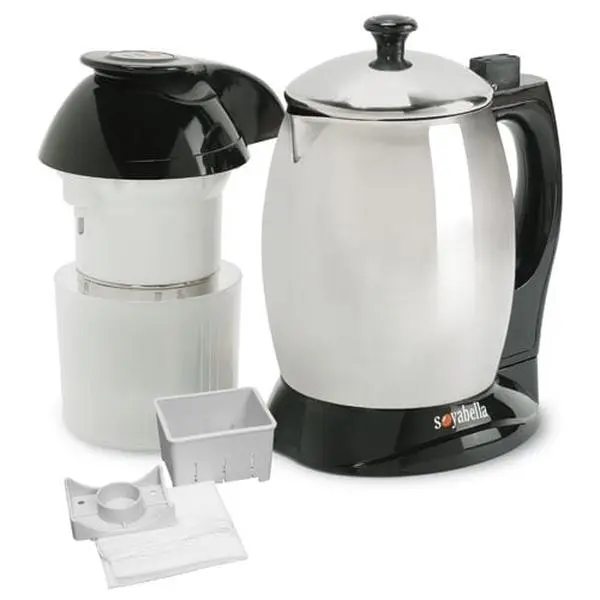 Tribest SB-132 Handy Stainless Steel Soymilk Maker - Convenient and Versatile Multi-Use Specialty Kitchen Utensil with Included Tofu Kit, Deluxe Package Accessories for Home Cooking, Soybean Prep