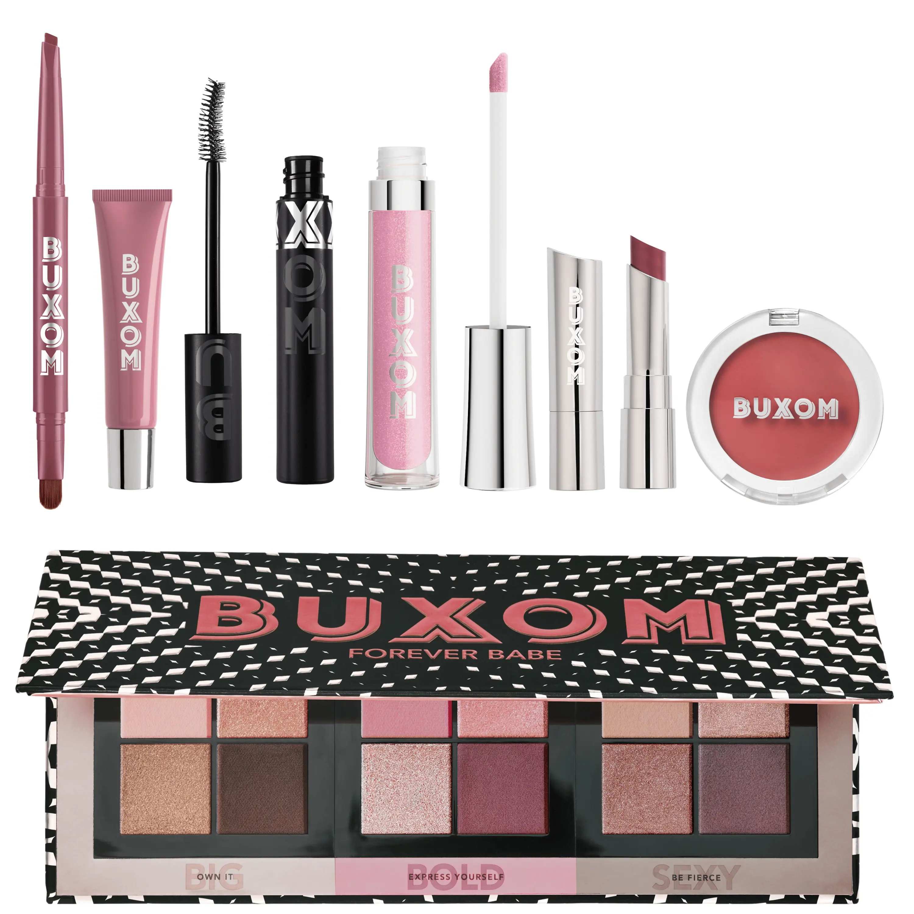 Pretty In Dolly Bundle - Best Selling Mauve Plumping Lip Gloss, Lip Balm, Mascara, Fan Favorite Bundles