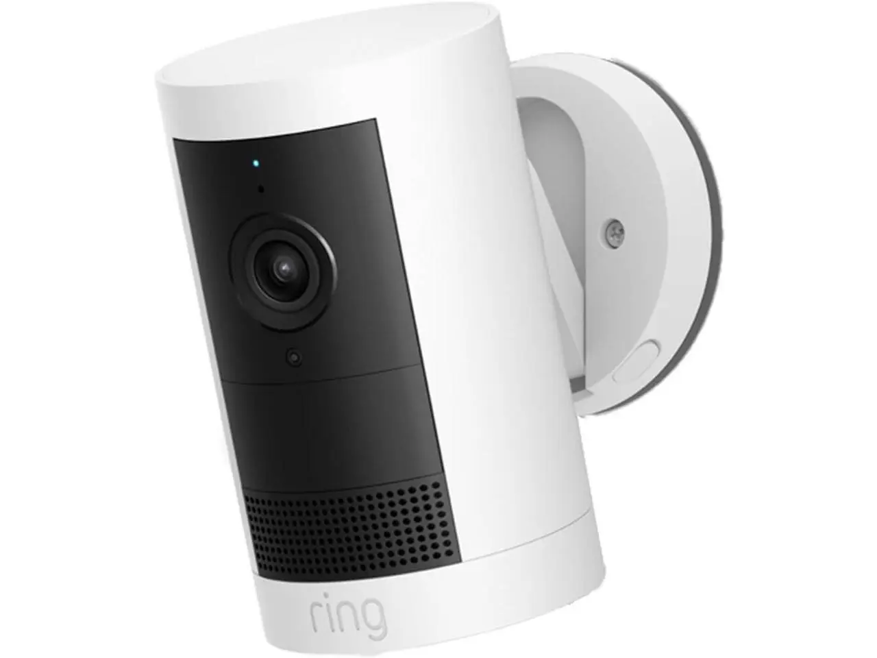 Ring Outdoor Cam Plus, Security camera w/ 2K clarity and color - White