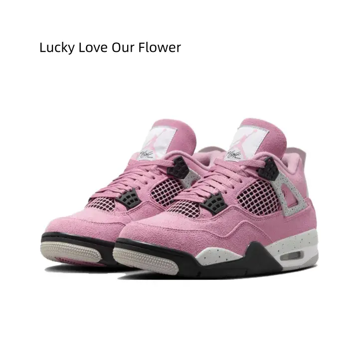 Men Pastel Pink Matte Suede Street Footwear, Ventilated Hollow Mesh Insert Grey Speckle Detail Mid Height Cushioned Basketball Trainers