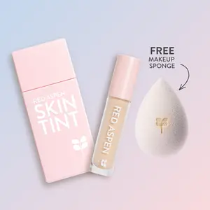 Red Aspen Radiant Duo: Skin Tint + Concealer Bundle | Niacinamide & Hyaluronic Acid | 11 Shades Each