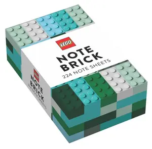 Lego(r) Note Brick (Blue-Green) -- Lego, Miscellaneous Print