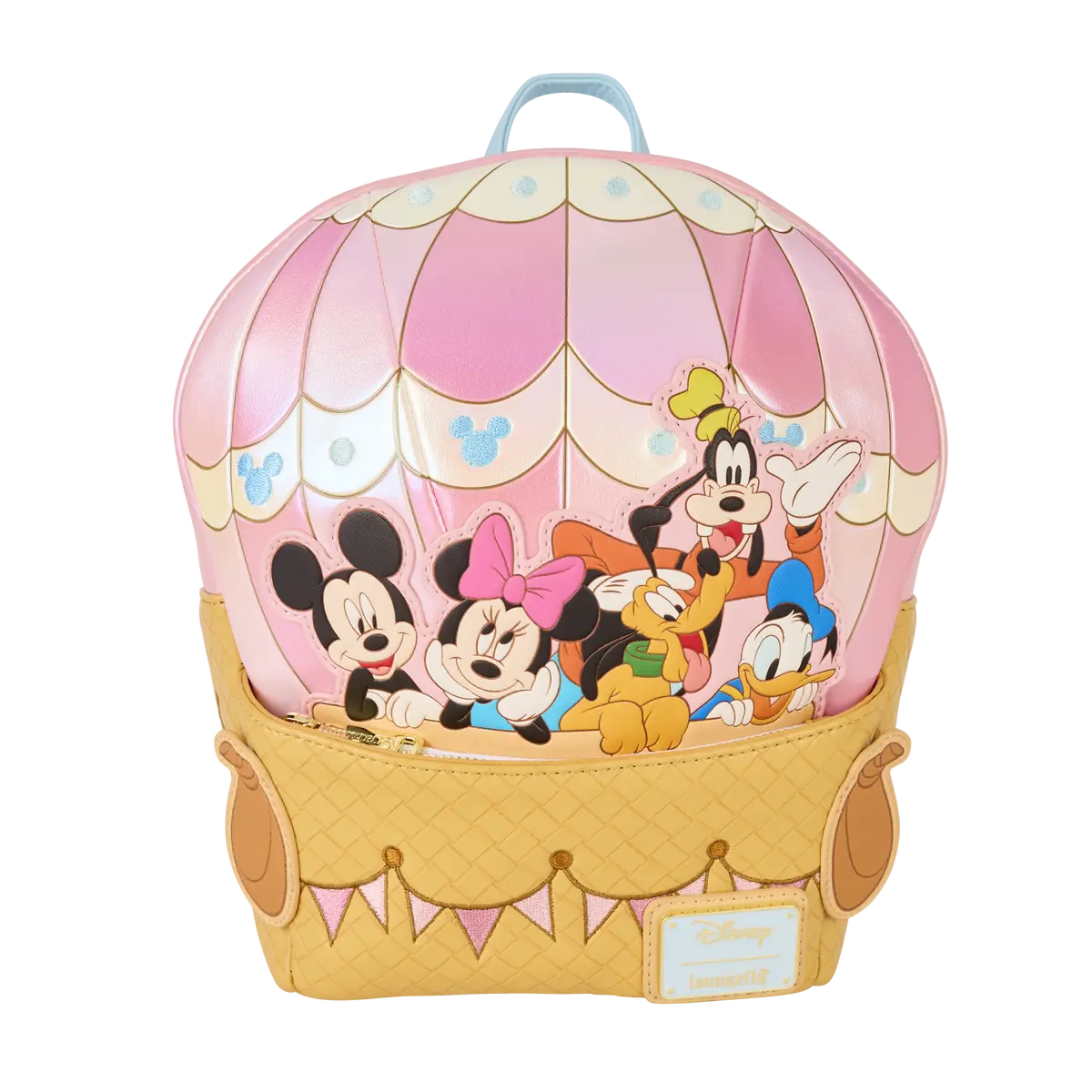 Mickey and Friends Figural Hot Air Balloon Mini Backpack