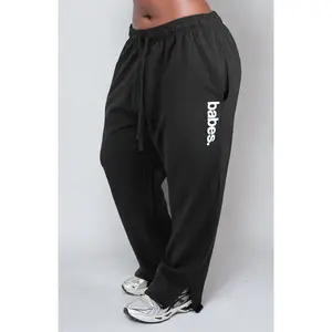 Flare Sweatpant (black)