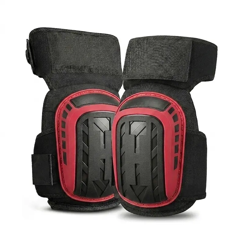 HOMUG Work Knee Pads for Men & Women, heavy-duty knee protection with double gel cushion, extra-thick foam & adjustable non-slip straps for flooring, roofing, gardening & DIY work