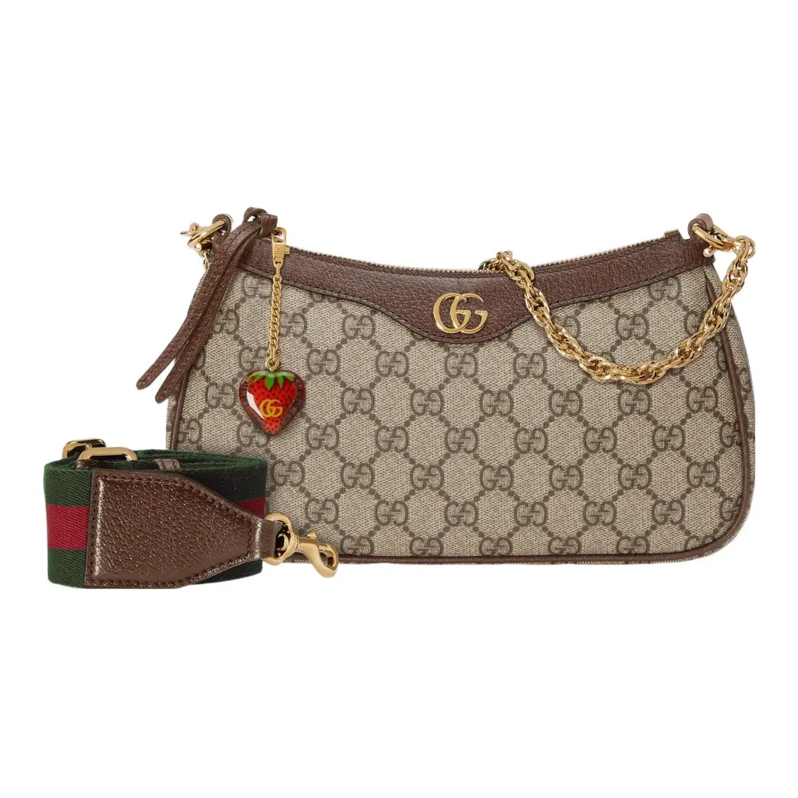 Pre-owned GUCCI Canvas Crossbody Bags Ophidia Women's Shoulder Crossbody Underarm Bag