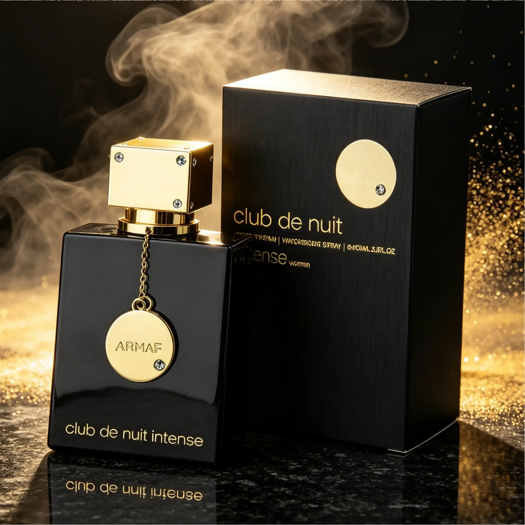 Armaf Club De Nuit Intense Women Eau De Parfum Spray, Luxurious Floral Spicy Rose Amber Woody Perfume For Date Night & Social Occasions