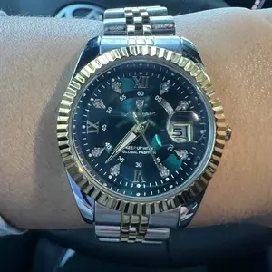 Women's Elegant Round Dial Analog Quartz Watch, Fashionable Luminous Watch for Party, Daily Clothing Decor, Trendy All-match & Exquisite Waterproof Watch for Birthday Gift with Box, Fashionable Watches, Stainless Steel Watch