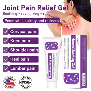 Umex 1 Joint Relief Cooling Gel Cream | Menthol & Frankincense Formula | Helps Soothe Discomfort in Knees, Back, Neck & Shoulders | Deep Relaxation, Moisturizing & Refreshing Care