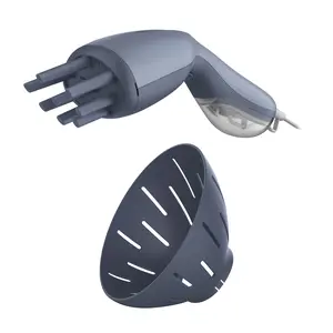 Conair InfinitiPRO Handheld Hair Steamer with 7" Diffuser Attachment & 80 mL Water Tank for Natural Curly or Relaxed Hair US Plug