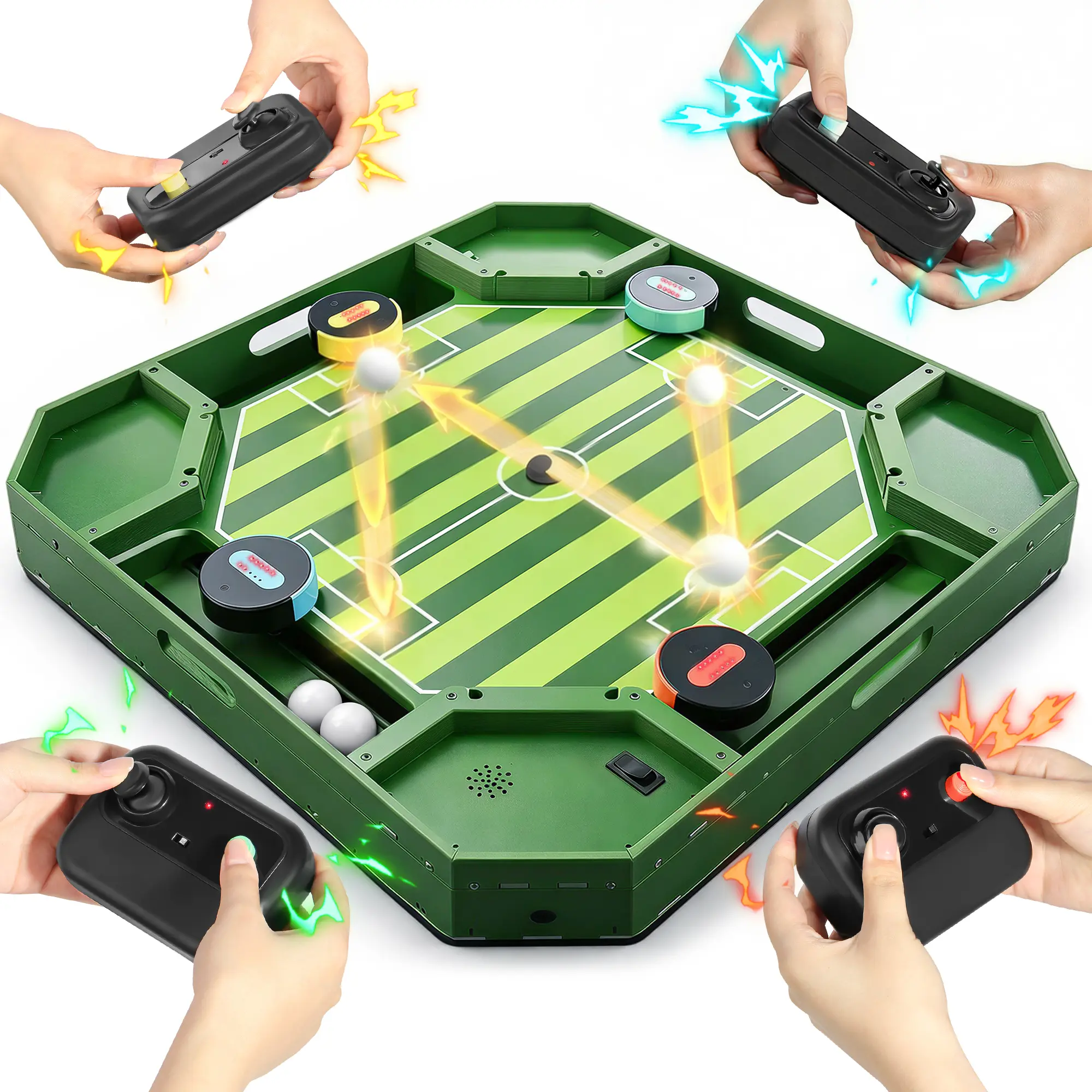 CHEERIVY Boardgame Arcade, Tabletop Games for Home with Remote Control, Sling Puck Games with Lights,Sound Effects and Scoring, Table Games for Party Family Gatherings, Multiplayer Tables Game for Adults 19 and above, Hyper Board Games