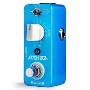 MOOER Digitech Drop Pedal, Guitar Harmonizer Pitch Shifter, MPS1 Guitar Effect Pedal Pitch Box, Harmonizer Guitar Pedal Pitch Box, Guitar Pedal Pitch Pedal for Electric Guitar Bass, True Bypass, for Music Lovers Girls Boys Friends Gift
