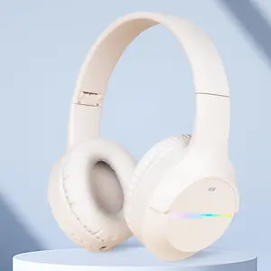 Bluetooth Wireless Headphones Headset, HiFi Stereo, Suitable for Phones, Tablet, Computers, Noise Cancellation Low Latency Gaming Headset with Microphone