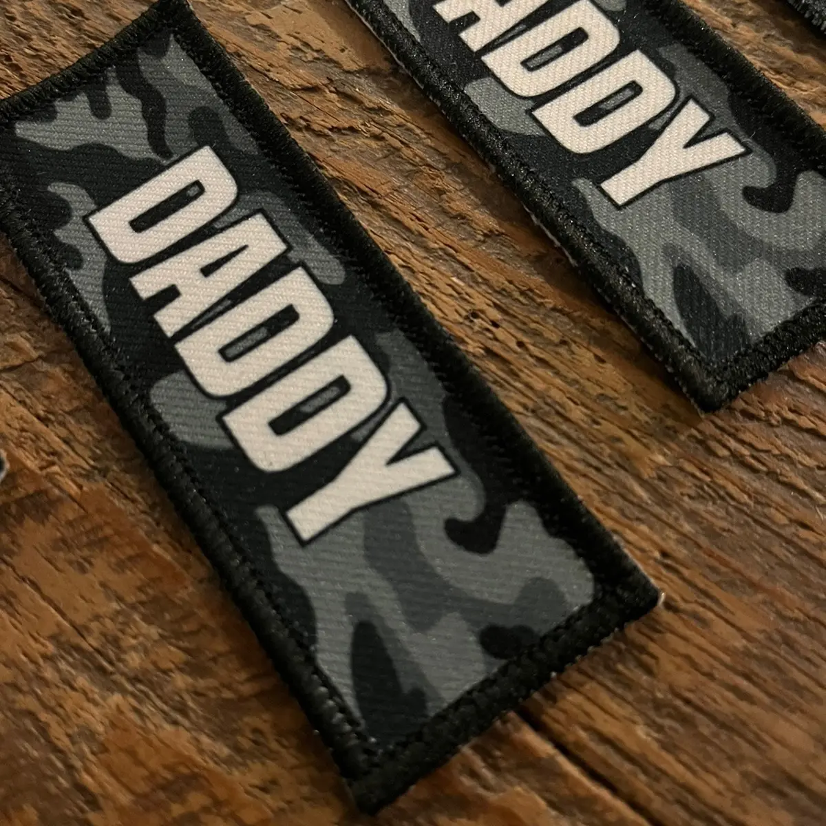 Daddy camo patch