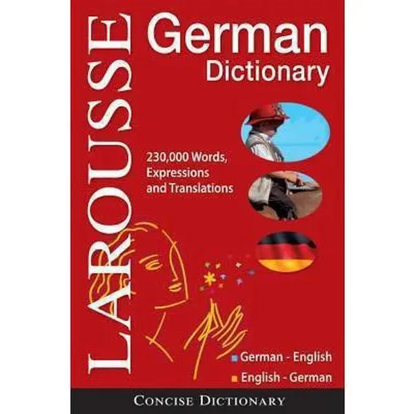 USED Book - Larousse Concise German Dictionary: German English/English-German by Larousse (Paperback) - German