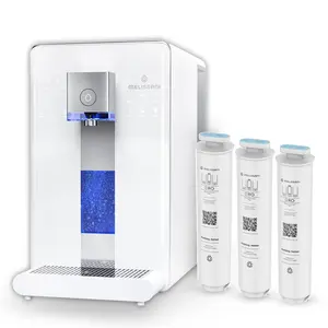 MELISSANI M1 Reverse Osmosis Countertop Water Purifier, Removes 99% of PFAS, Lead and Other Chemicals, Professional Grade 5-Stage RO Filtration for Tap Water, 3-second Hot or Cool, No Installation