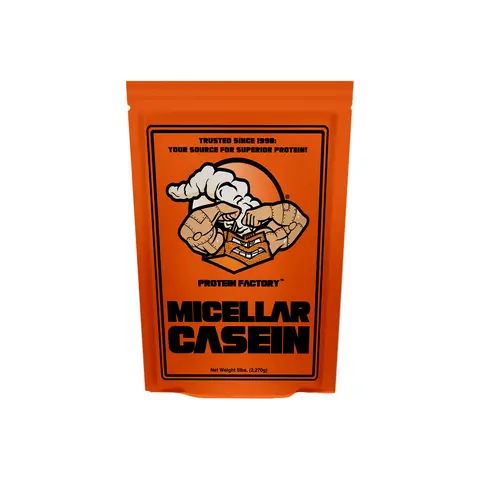 French Casein from Grass-fed Cows - Slow Release Protein - Anti-catabolic Effect - 5 lbs