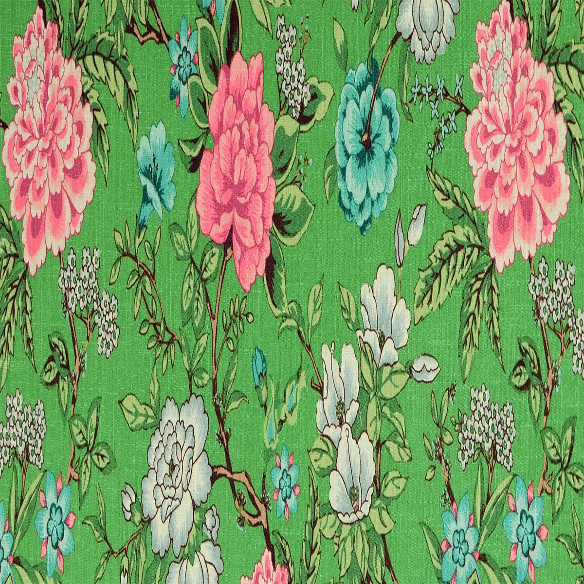 Amesbury Floral Fabric| Durable 100% Cotton—54" Ship Nation