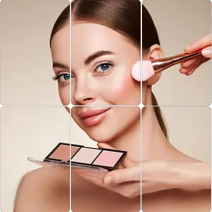 10pcs Acrylic Rounded Edge Soft Mirrors, Self-Adhesive Wall Flexible Mirror Stickers, Small Rectangular Shatterproof Mirrors, 15x10cm, Bathroom & Bedroom