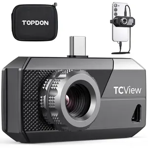 TOPDON TS001 Thermal Camera for Android 256x192 IR Resolution, Thermal Night Vision Monocular Thermal Imager with 9mm Adjustable Focus Lens, Infrared Test Report, -4°F~1022°F TEM Range