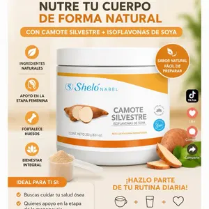 Sheló Nabel Wild Yam Powder with Soy Isoflavones – Natural Dietary Supplement 250g