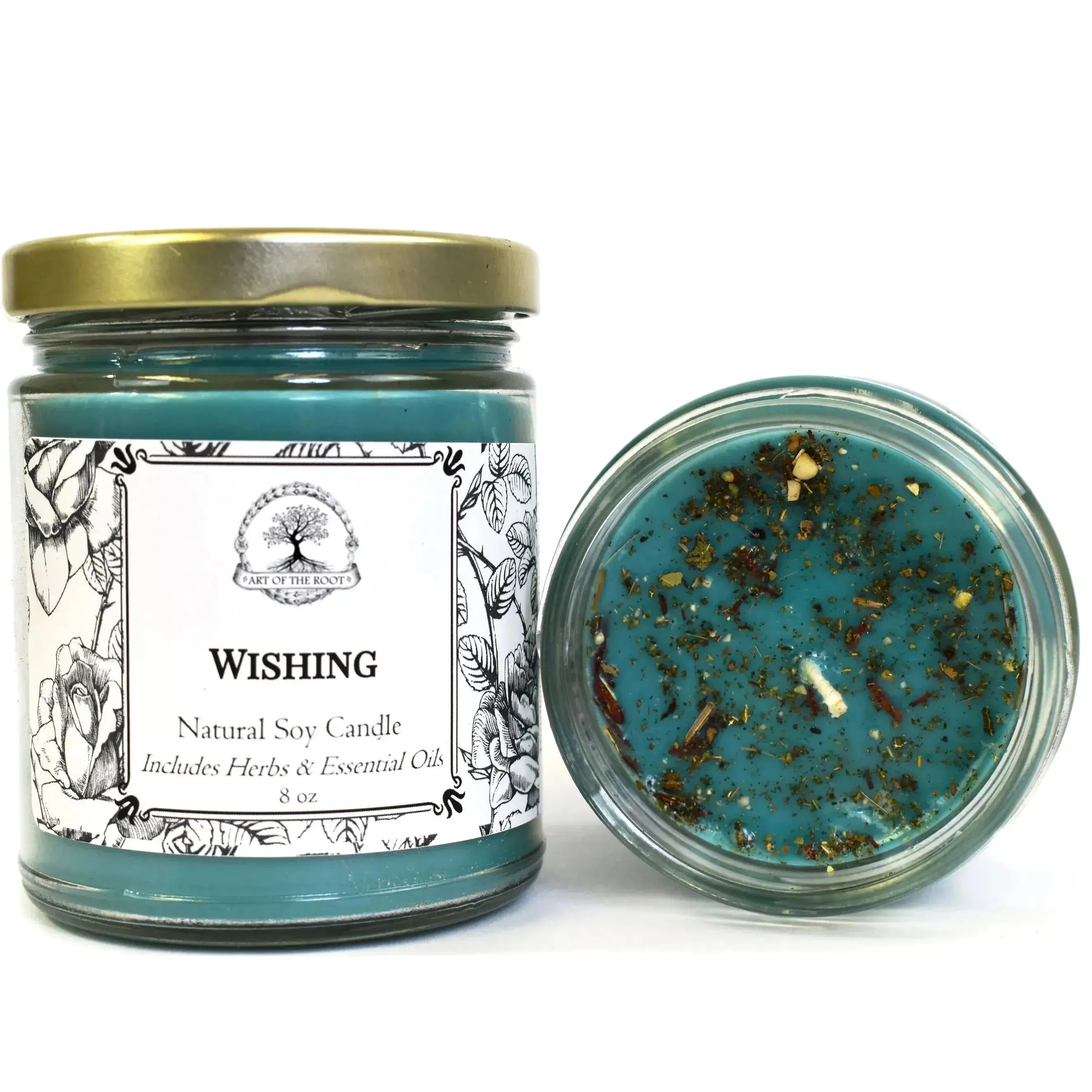 Wishing Soy Spell Candle for Blessings, Special Requests & Obtaining One's Desires