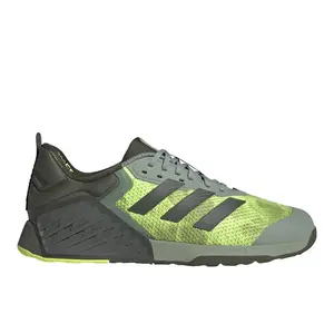 adidas Mens Dropset 3 Strength Training Sneakers Shoes - Beige, Green
