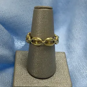 Anillo Eslabón 10kt 8
