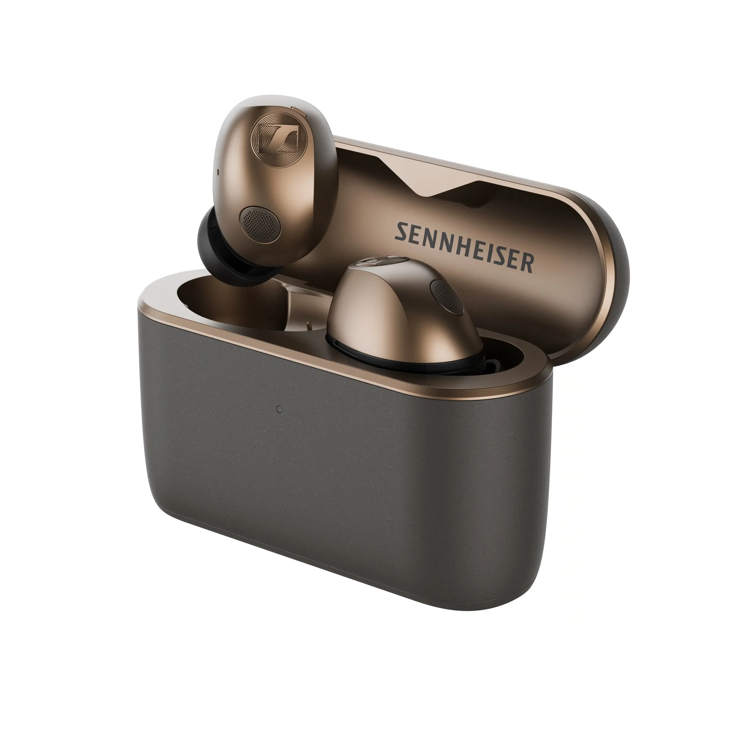 Sennheiser MOMENTUM True Wireless 5 Electronic Bluetooth Earbuds Headset - Adaptive Active Noise Cancellation, 40hrs Playtime, Replaceable Rechargeable Battery, IP54 Rated Protection, High-Quality Audio, Built-in Mics, Charging, Multi-Device Compatibility