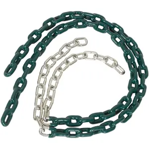 Swing Set Stuff Inc. 3 1/2 Ft Coated Trapeze Swing Chain (Pair) Green
