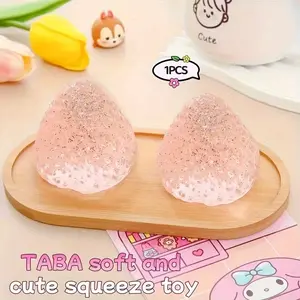 Taba Squishy Strawberry Squeeze Toys Squishy Fidget Toys for Anxiety&Relaxation toys Easter Egg