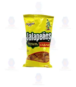 Diana Jalapeños 3.84 oz - Corn Tortilla Chips with 100% Jalapeño Pepper Flavor