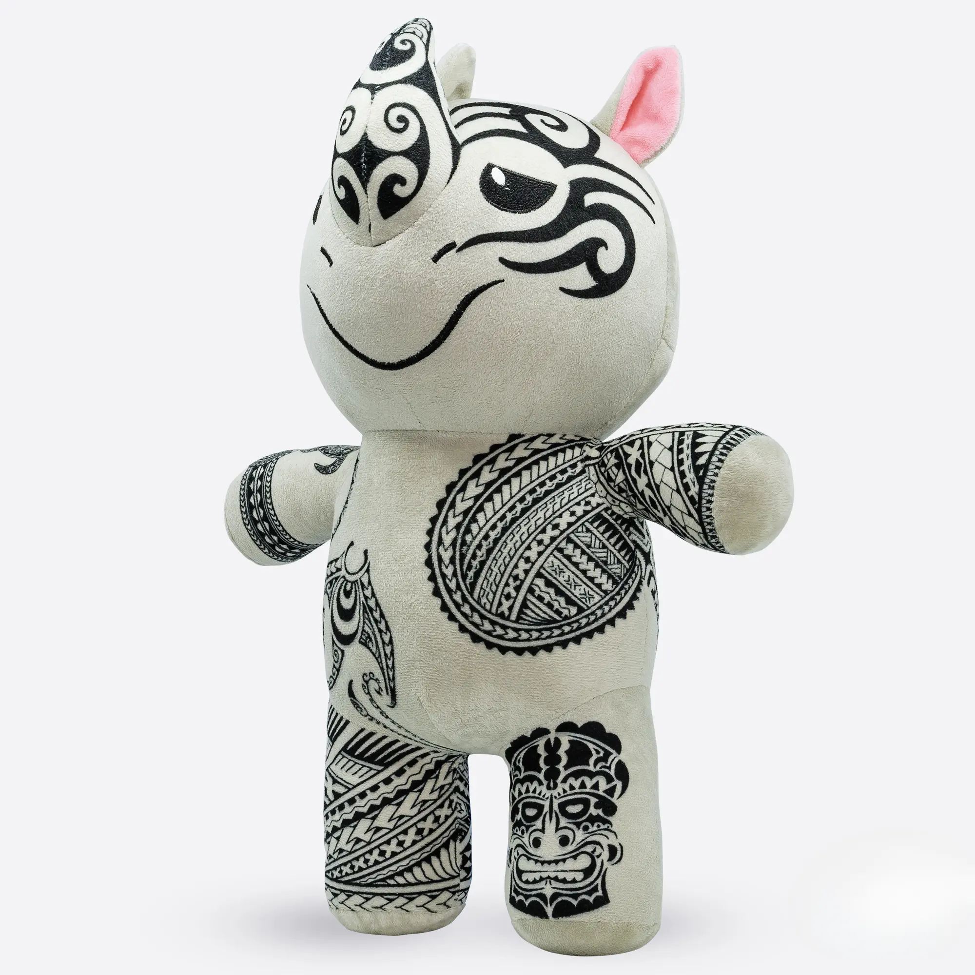 Dwayne the Rhino 15-inch Tattooed Plushie