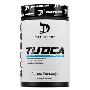 Dragon Pharma TUDCA - 30 Capsules - Promotes Liver Health, Reduces Oxidative Stress & Inflammation, Supports Natural Cleansing