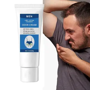Men Odor Cream, Intimate Deodorant For Men, High Performance Deodorant, Gentle & Long-Lasting, Controls Odor, Safe For Delicate Areas, Odor-Fighting, Odor Neutralizer, Men Odor Cream, 1.76Oz/50g