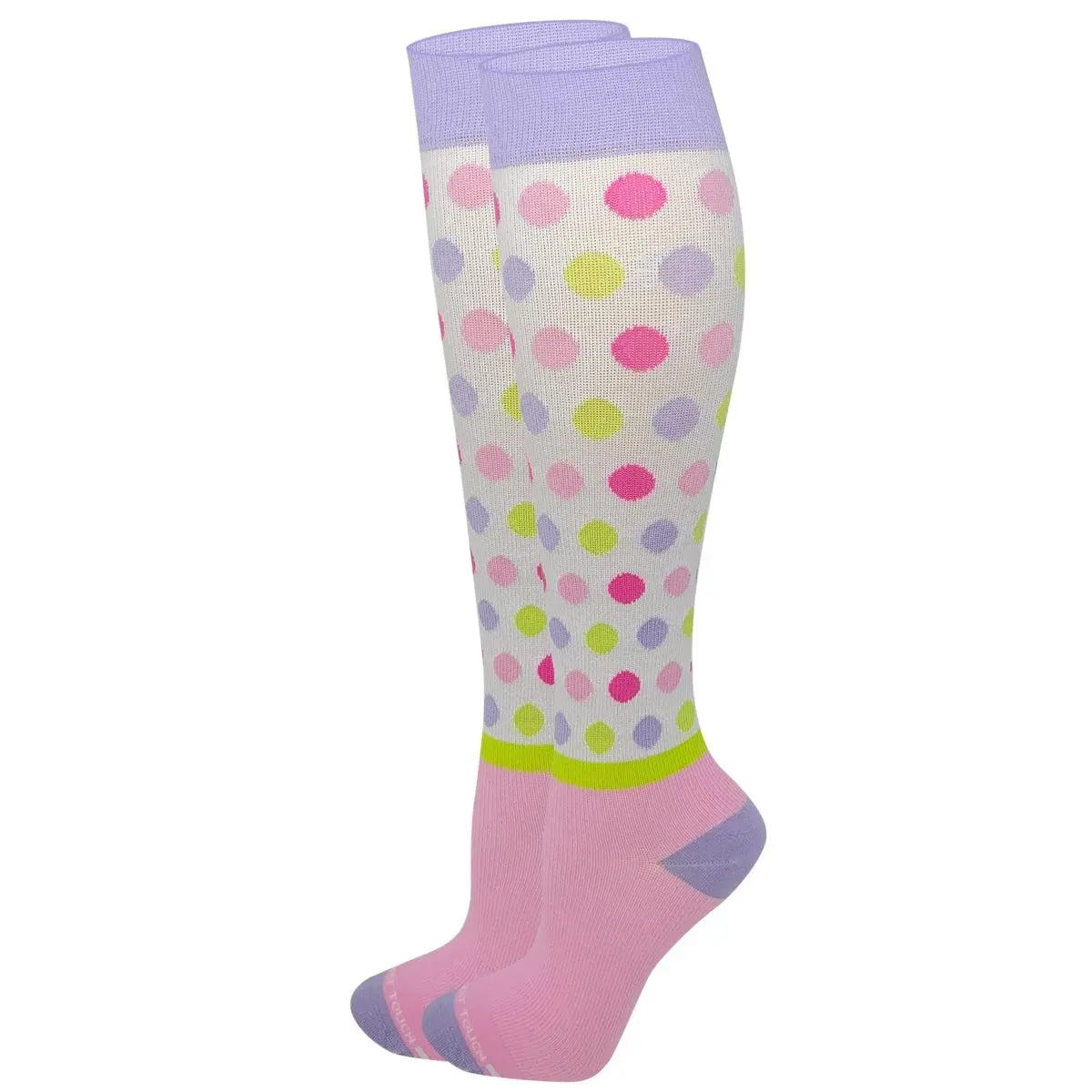 Women's Dr. Motion Comfortable Smooth-Top Knee-High Compression Socks, 8-15 mmHg, Soft Cotton, Flexible, Everyday Fit, Leg Support, Helps Improve Circulation, Reduces Inflammation (1 Pair)