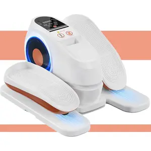 2025 New Under Desk Elliptical Machine, Electric Ellipse Leg Exerciser Pro As Seen On TV with 16 Adjustable Speed, Quiet and Fully Assembled with Remote Control & Non-Slip Foot Straps