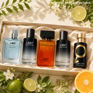 LMH Men's Eau De Cologne, Choose Your Scent from 5 Fragrance Options, Woody/Aquatic/Citrus/Floral/Oriental Notes, Long-Lasting Perfume Spray for Daily Wear, Office, Dates & Outings, 1.7 Fl Oz / 50ml Gift for Him luxurious