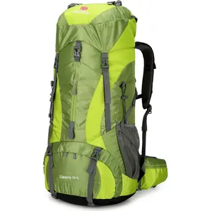 Wintming 75L Hiking Backpack with Rain Cover Waterproof Camping Backpack Shoes Warehouse for Men Women W WINTMING