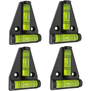 4 count  T Type RV Levelers, RV  Accessories Exterior Leveling Stablilization Levelers, Dual-use with  and Screws Mounting