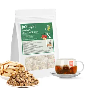 Blood Balance Herbal Tea Bags | 120g (20 Bags x 6g) | Natural Blood Pressure & Sugar Support | Caffeine-Free Blend with Kudzu Root, Mulberry Leaf & Hawthorn | Cardiovascular Wellness