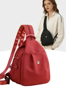 Women's Multifunctional 3-in-1 Convertible Bag - Small Backpack, Sling Stylish Crossbody Shoulder Bag & Chest Fanny Pack, Lightweight Nylon Fashion Purses for Travel, Hiking, Festivals, Gift for Her, Fashionable Unique Bags