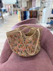 Daisies Jute Tote