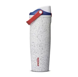 NEW Owala 30oz FreeSip Sway Water Bottle Splash Of Liberty Insulated Stainless Steel Travel Tumbler Limited Edition